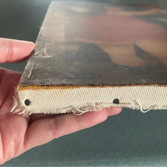 Vintage Fernando Botero Canvas Painting - Picture 5 of 7